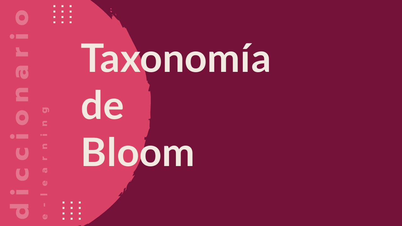 Taxonomía de Bloom