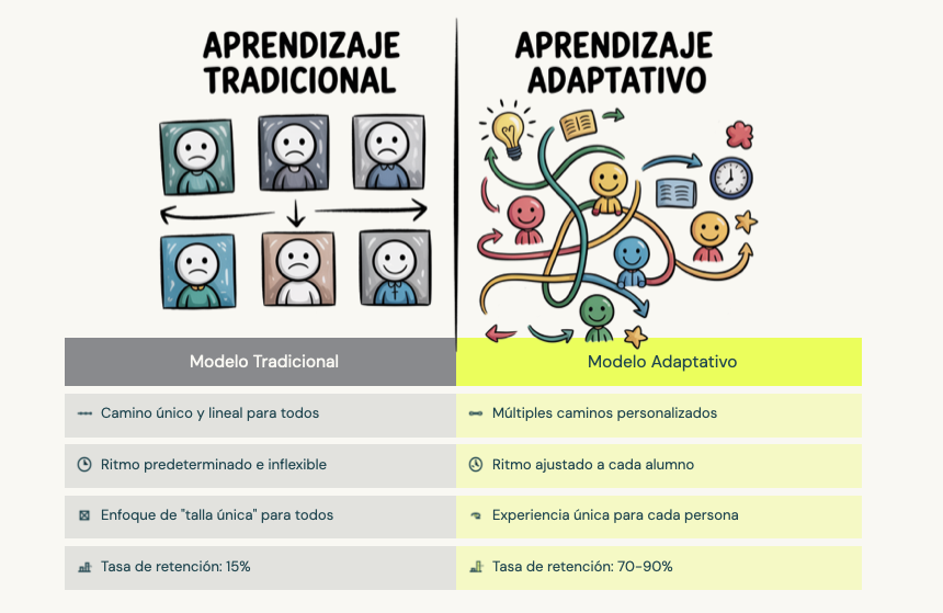 como funcionan las rutas adaptativas